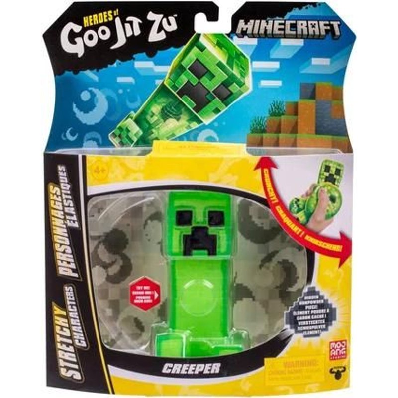 Moose Toys GOO JIT ZU - MINECRAFT - CREEPER 11CM