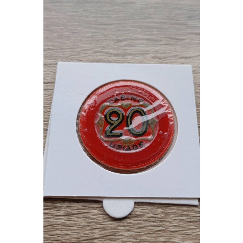 Jeton Casino Uriage En L'état Sur Les Photos