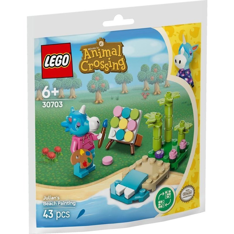 LEGO Animal Crossing - Peinture à la plage avec Lico (Polybag) - 30703