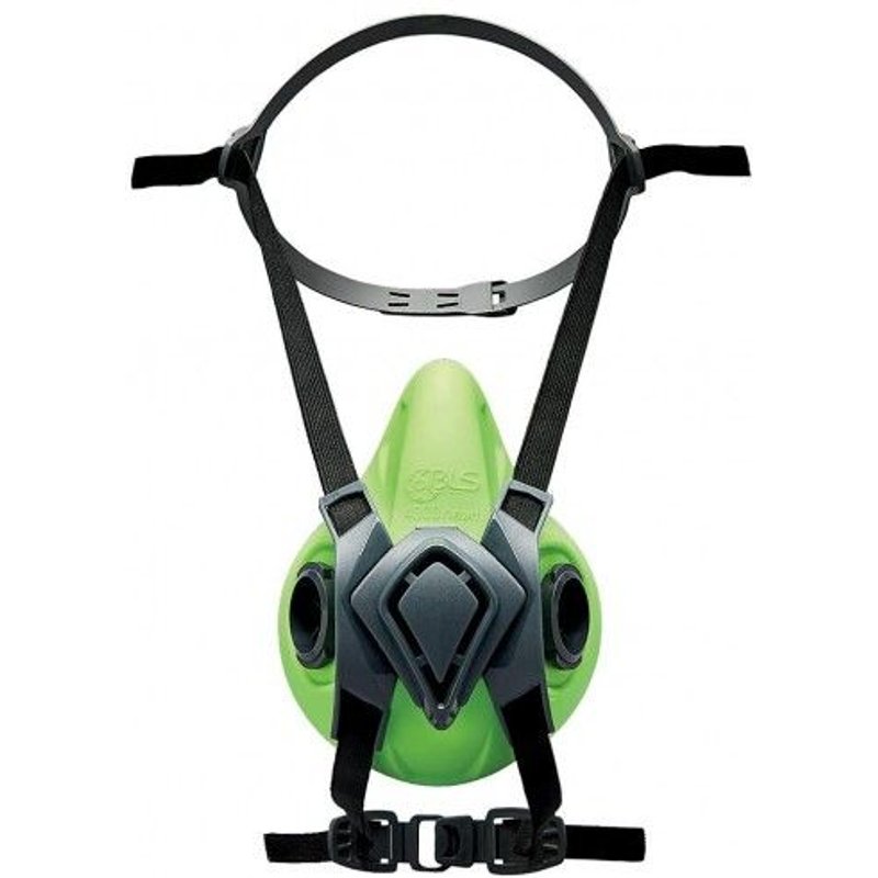 Demi-masque en silicone 4000 next - avec raccords filtres - taille M/L BLS