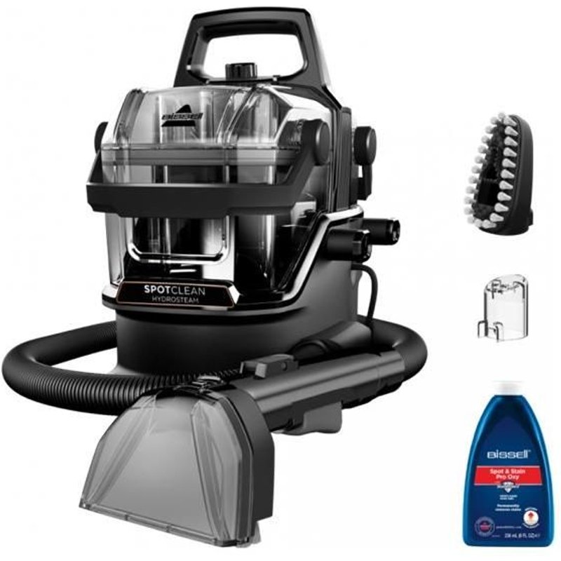 BISSELL SpotClean HydroSteam Select 3697N - Appareil de lavage de tapis/nettoyeur Ă vapeur - traineau