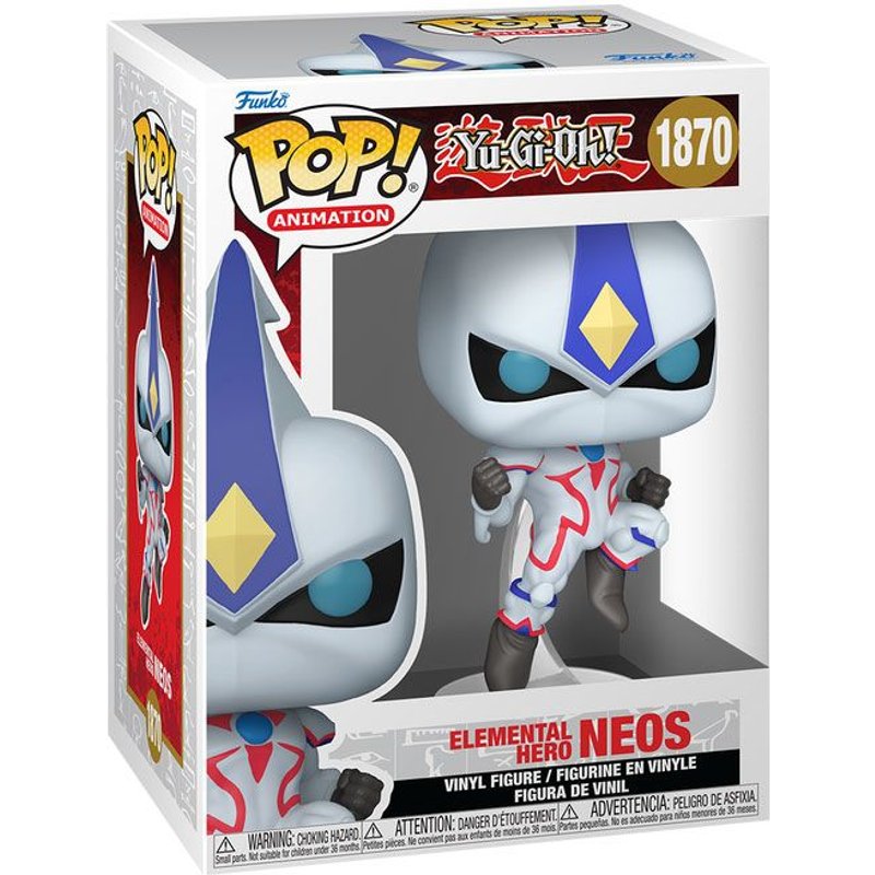 Figurine Funko Pop - Yu-Gi-Oh! N°1870 - Néos, Héros Élémentaire (83703)