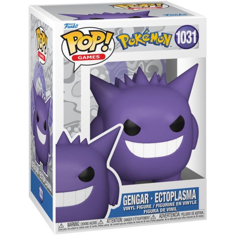 Figurine Funko Pop - Pokémon N°1031 - Gengar - Ectoplasma (Emea) (80311)