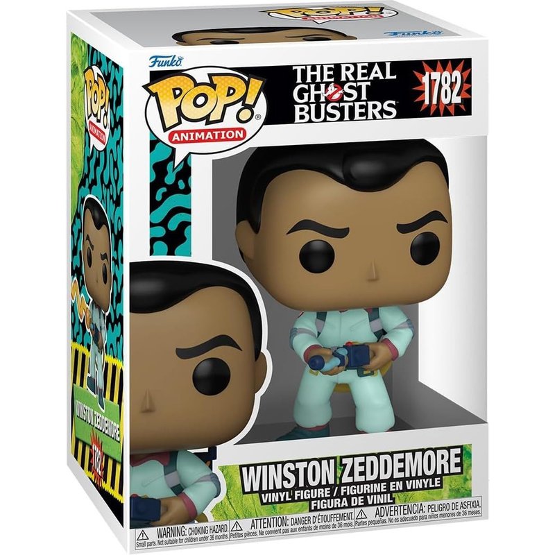 Figurine Funko Pop - The Real Ghostbusters N°1782 - Winston Zeddemore (83473)