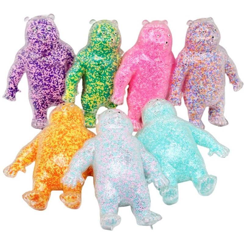 Jouet En Caoutchouc Souple Pour Soulager Le Stress Avec Des Perles ColorĂ©es De Lapin Ressortant Pour La FĂȘte Des Morts Vendu En Gros