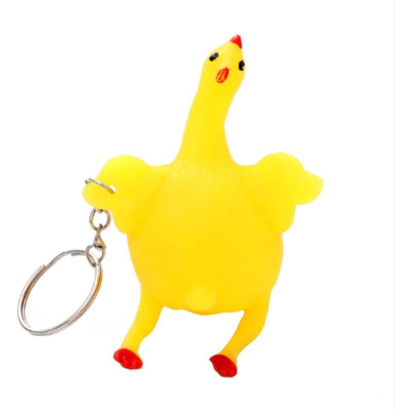 Poulet D'?uf En Forme De Poulet Sous L'?uf Jouet De Soulagement De Stress Pour Enfants Couleur Poulet Sous L'?uf