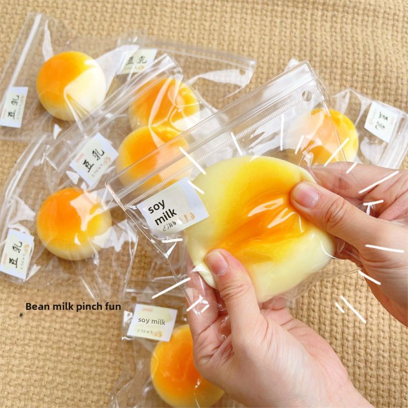 Jouet De Soulagement De Stress En Forme De Haricot Pour La Dépression Et L'anxiété Pliable En Pvc De Haute Qualité À Petit Prix