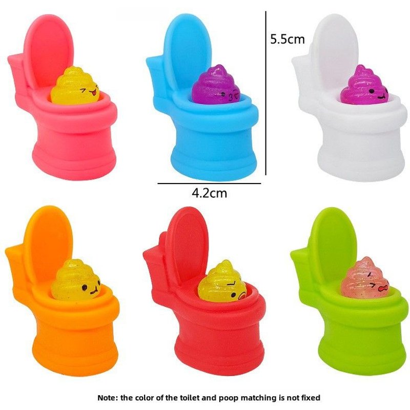 Jouet De Soulagement De Stress Mélangé En Gros Squeezable Toilette Pas De Clé Pour Soulager Le Stress Créatif Et Amusant Jouet De Squeezing