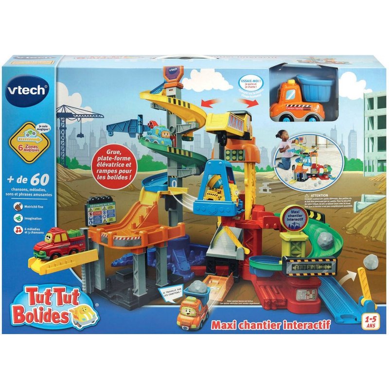 Tut Tut Aventures Tut Tut Bolides - Maxi Chantier Interactif