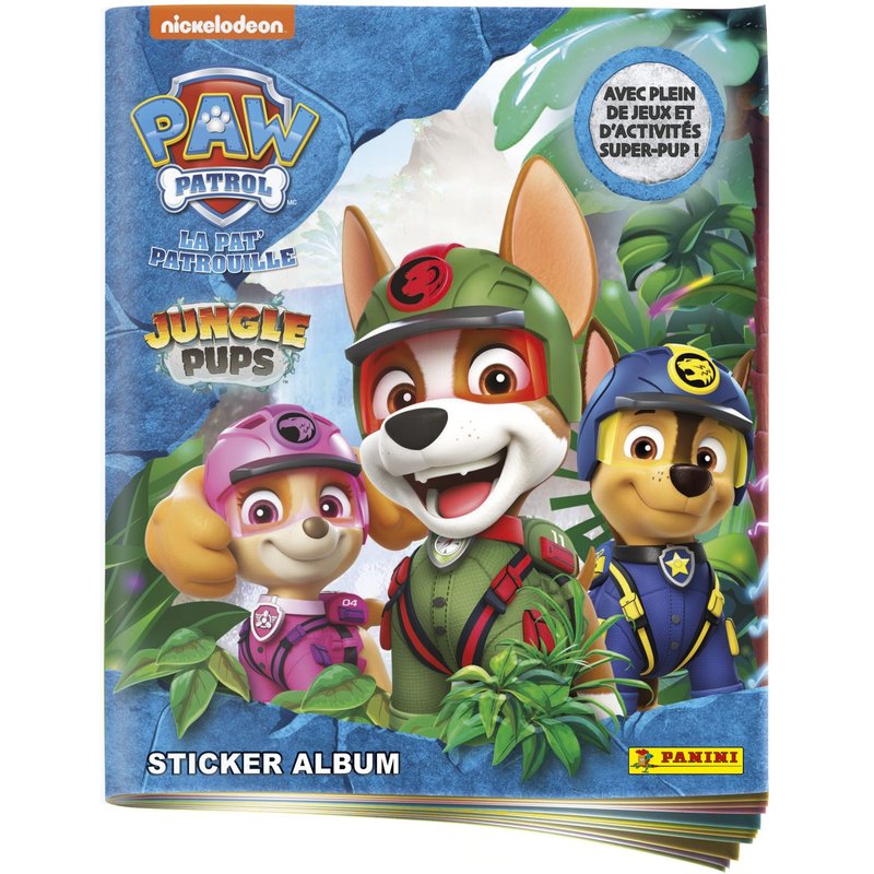 Stickers La Pat'patrouille Mission Jungle Album