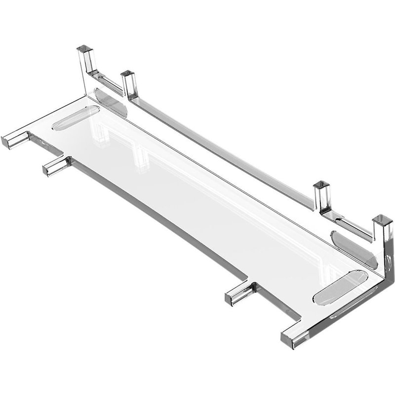 Support De Stockage Pour Console Numérique Optique Mince Supports De Cristal De Console De Jeu De Rack De Stockage Horizontal Facile, 1pcs