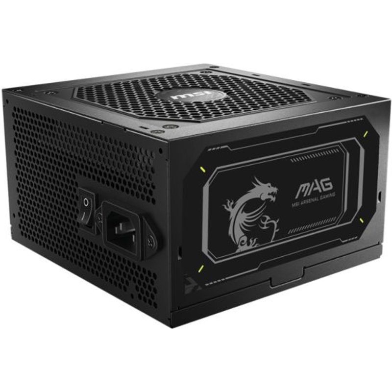MSI MAG A750GL PCIE5 II unité d'alimentation d'énergie 750 W 20+4 pin ATX ATX Noir