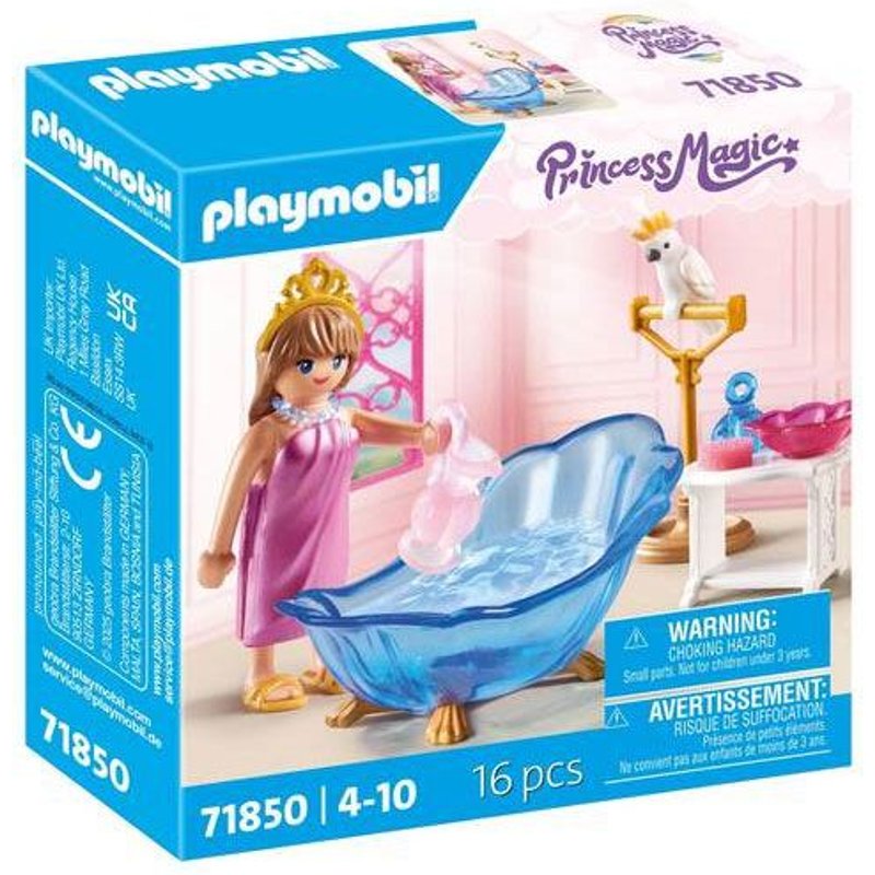 Playmobil Princess Magic 71850 - Salle de bain royale avec princesse