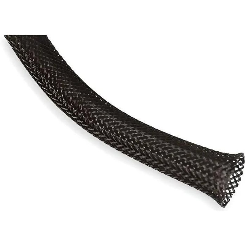 Gaine Tressé Extensible Nylon 3-10mm normes FMVSS302 et DIN5510-2