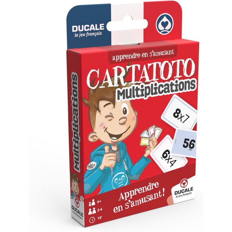 Jeu Éducatif Ducale - Cartatoto Multiplications - Eco Format