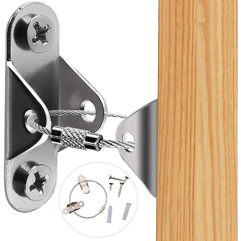 Kit De Sangle De Meubles Anti-Pente Acsergery Gift De 6 Paquets, Ancrage Mural De Meubles Sécurisé