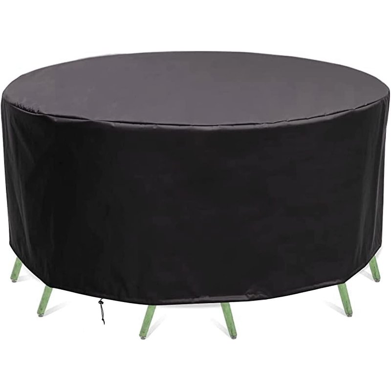 Meubles De Jardin Housses Imperméables À L'eau Table Ronde Couvertures Heavy Duty Patio Meubles Acsergery Cadeau