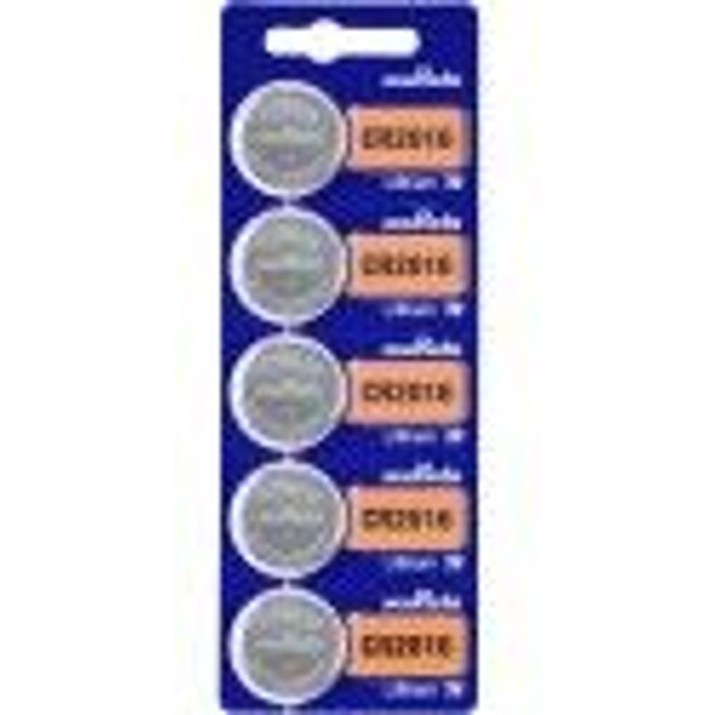 Blister de 5 MURATA CR2016