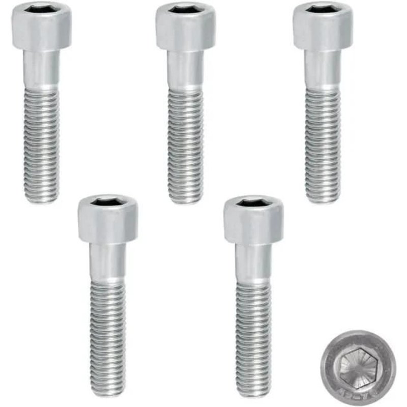 5x VIS CHC M8x55 (BTR) ACIER INOXYDABLE A2 NORME DIN 912 RVS EMPREINTE 6 PANS CREUX