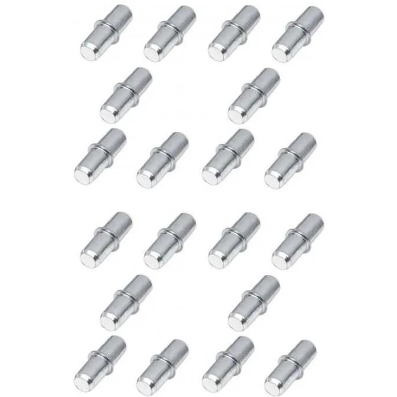 Taquet à tenon - Non spécifié - 5mm - Gris - Lot de 20 - Pièce détachée meuble