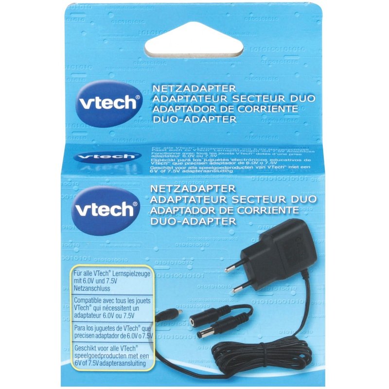 Plateformes ADAPTATEUR SECTEUR DUO OFFICIEL VTECH