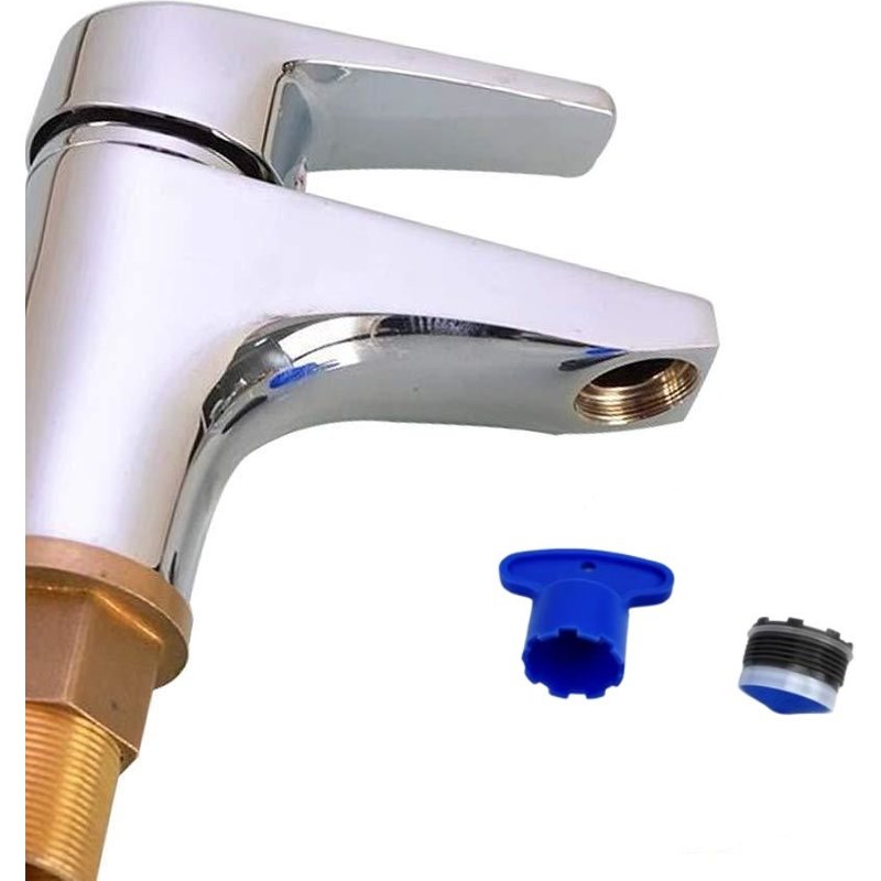 Clé pour aérateur de robinet (clé + noyau M18,5 (18 mm))