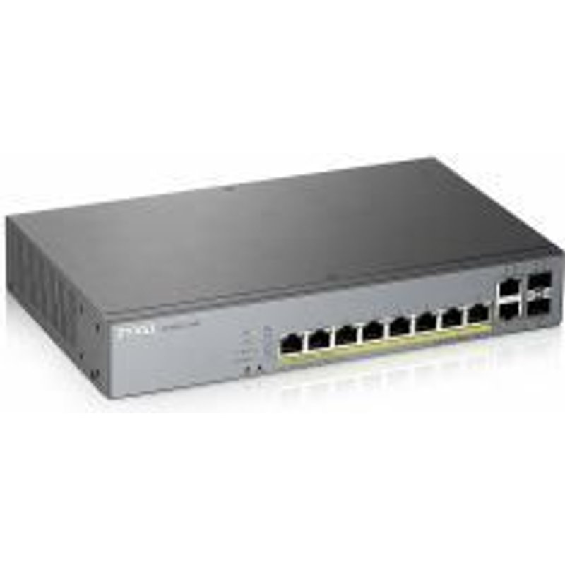 12 Port managed CCTV PoE Switch long ra