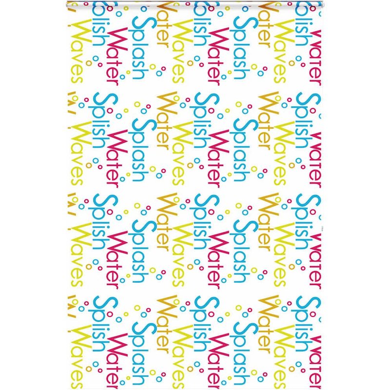 vidaXL Store enrouleur de douche avec cassette largeur du tissu 156 cm