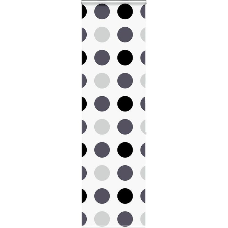 vidaXL Store enrouleur de douche avec cassette largeur du tissu 66 cm