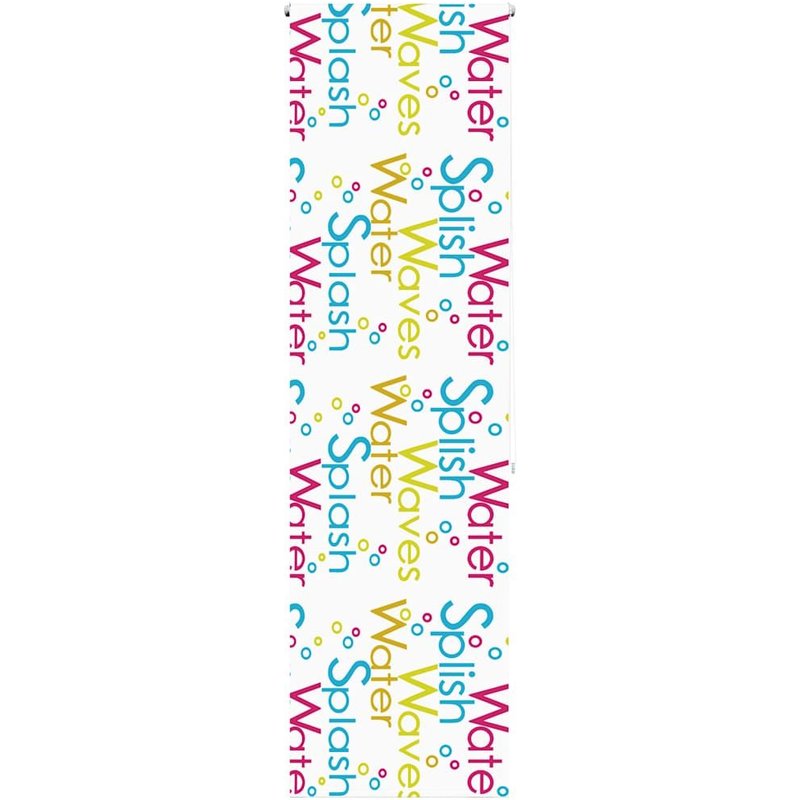 vidaXL Store enrouleur de douche 60x240 cm largeur du tissu 56 cm