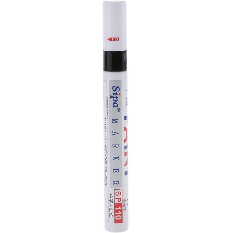Imperméable À L'eau Stylo Marqueur De Peinture Permanent Pneu Métal Marquage Acrylique Stylos Noir