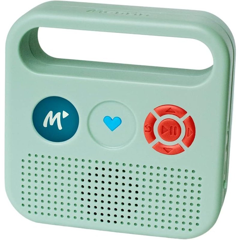 Enceinte Enfant Merlin Sans Ondes Vert - Conteuse d'histoires