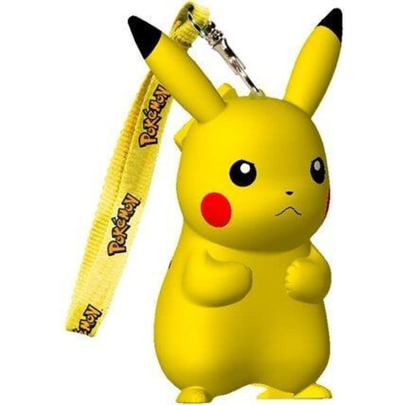 Figurine Lumineuse - Pokemon - Pikachu Grumpy Pm Avec Dragonne