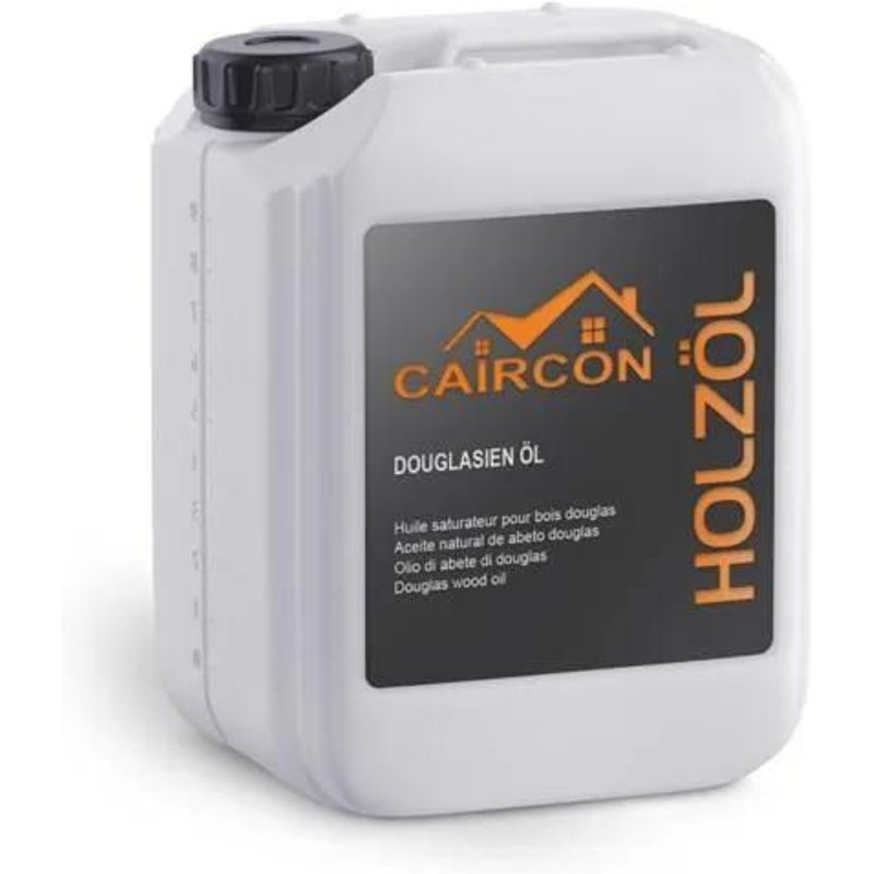 CAIRCON Huile Saturateur Bois Aux Huiles Naturelles pour chalet, terrasse, bardage douglas, pin - 10L