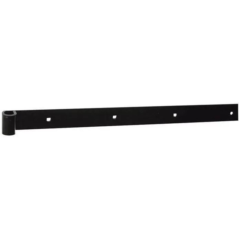 Penture bout carré 14 30x4 l400mm noir