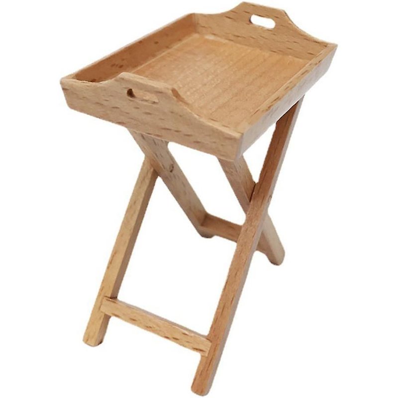 1:12 Snack En Bois Desserts Rack Rack Simulation Garden Supplies Paysage