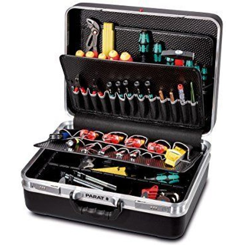 Parat Classic Mallette Ă outils, King Size, Serrures, noir, 489050171