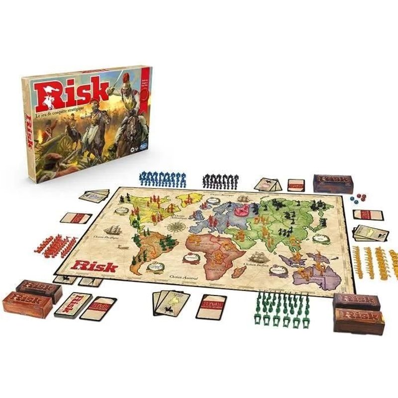 Risk Avec Dragons - Jeu De Société De Stratégie - Jeu De Plateau ¿ Version Française