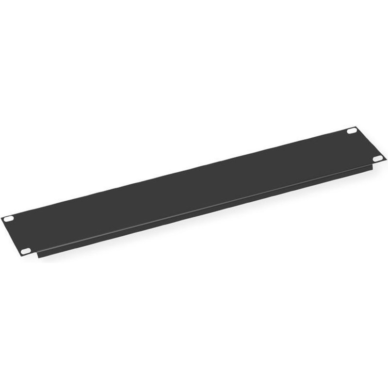 Value Panneau Fo 19" Vide 2u Métal Noir