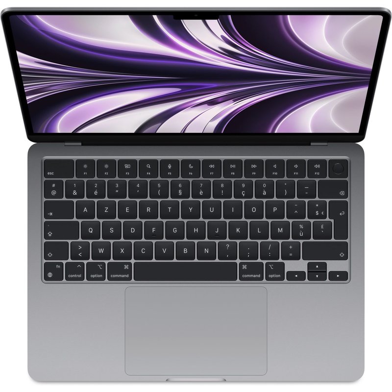 Apple MacBook Air MLXX3FN/A - Mi-2022 - 13.6" M2 8 Go RAM 512 Go SSD Gris AZERTY