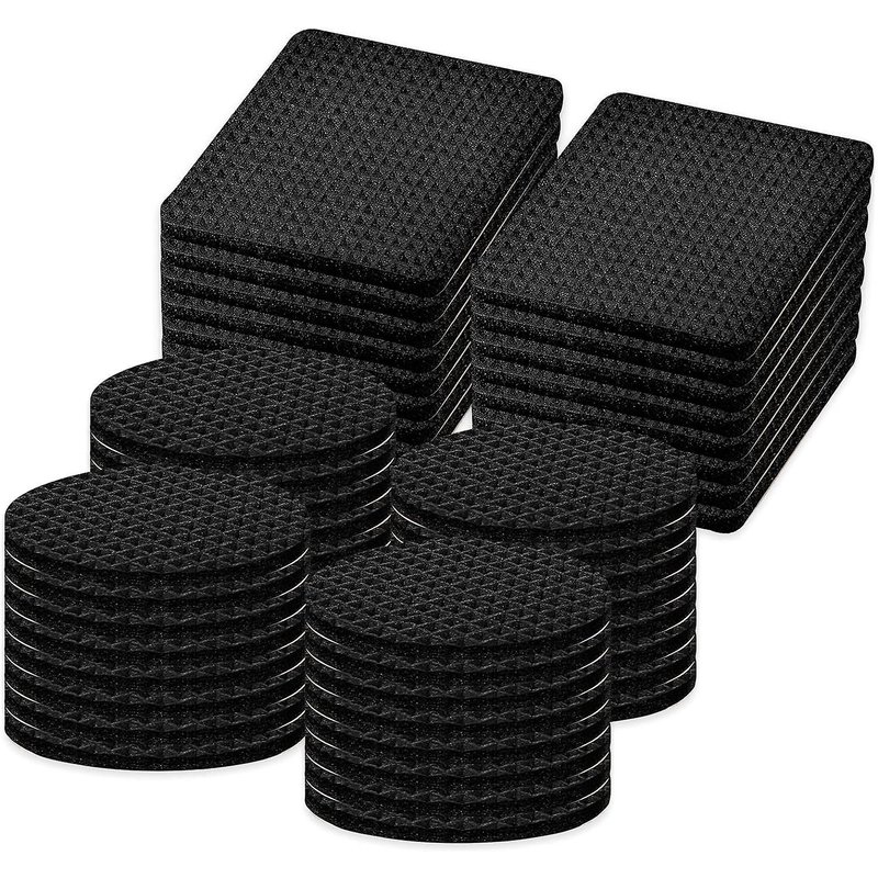 Coussinets De Meubles Antidérapants - 60 Pièces Coussinets De Pieds En Caoutchouc Autocollants - Meubles