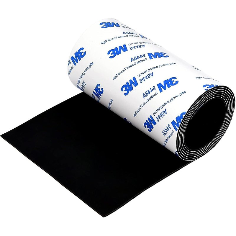 Tampons De Meubles En Silicone Auto-Adhésifs, 4x40 Pouces - Noir