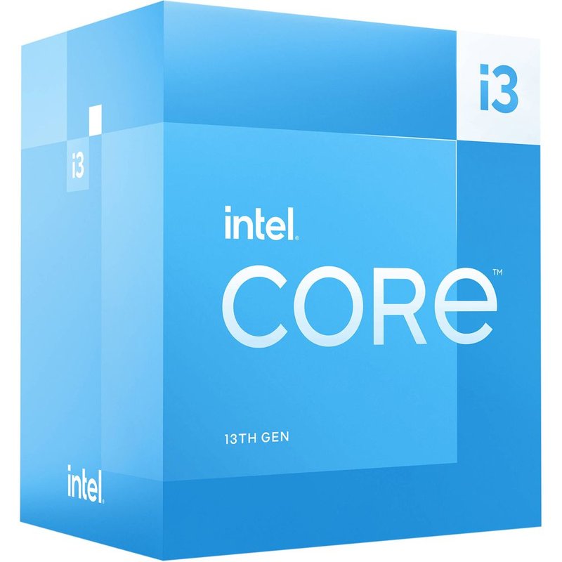 Intel CPU i3-13100F 4 coeurs 4.5GHz LGA1700 (LGA 1700, 4?-Core), Processeur