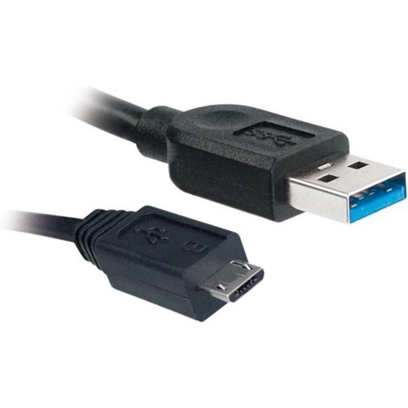 APM - Câble USB - USB (M) pour mini USB type B (M) - USB 2.0 - 1 m - noir