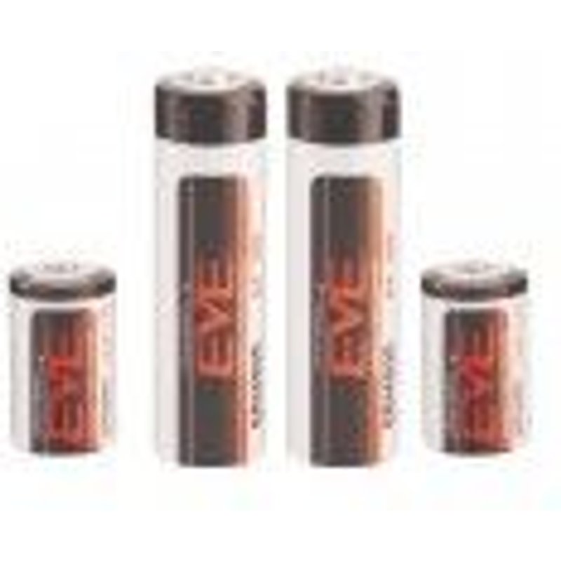 2 Pile ER14250 3,6V(LS14500,LS14250) 2600mAh AA 2X ER14505 EVE