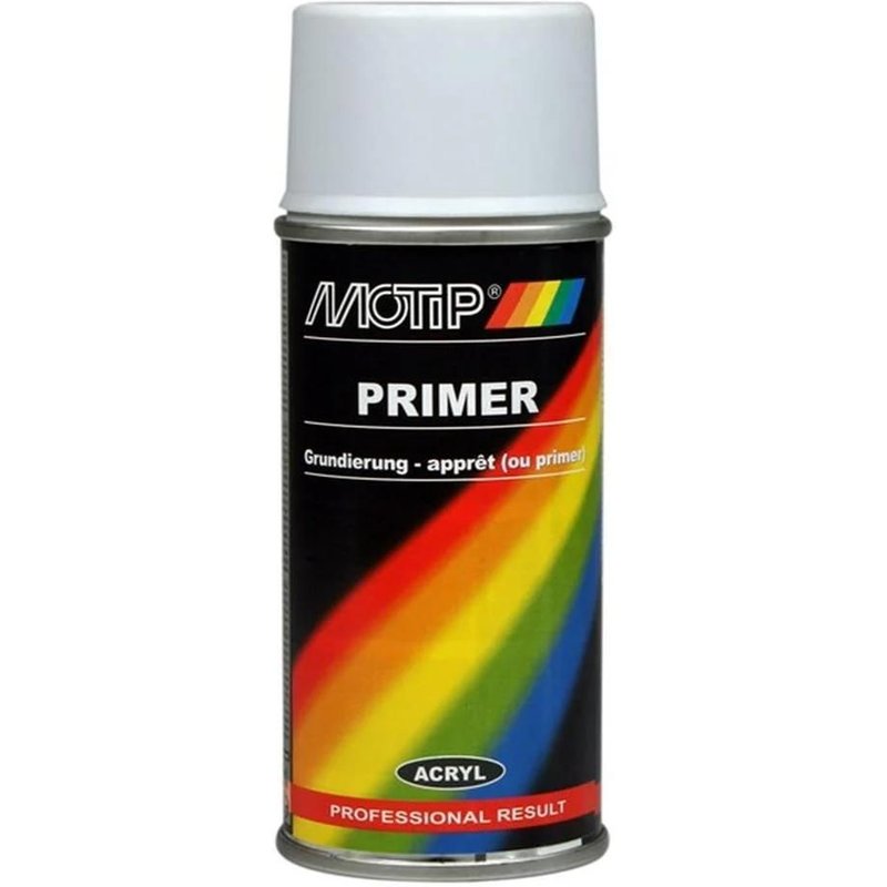 Bombe Apprêt blanc Motip 150 ml M00102