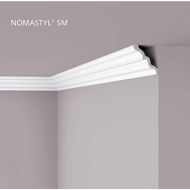 NMC SM-box-10 NOMASTYL Noel Marquet 1 carton 10 pièces Corniche design moderne blanc 20 m