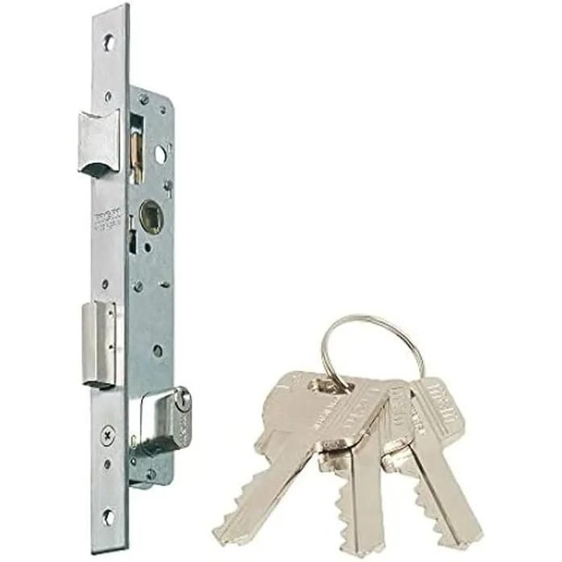 Serrure - MCM - M55248 - Chromé - A cylindre - Avec clé