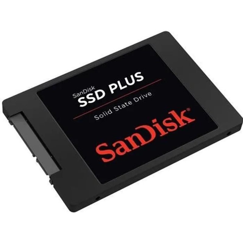 SanDisk SSD PLUS - SSD - 480 Go - interne - 2.5" - SATA 6Gb/s