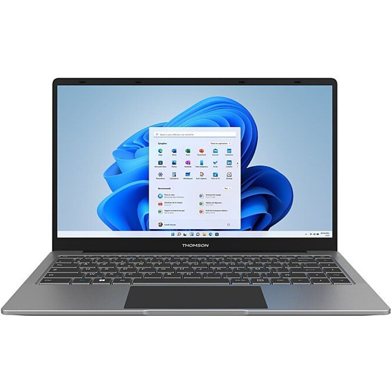 Notebook 14"" Intel Celeron N4020 - 4 GB DDR4 - 128 GB SSD 1366*768 HD - Wifi AC & BT4.0 - Webcam - 5000 MAH 7.6V - Black Windows 11 HOME S+ MICROSOFT 365